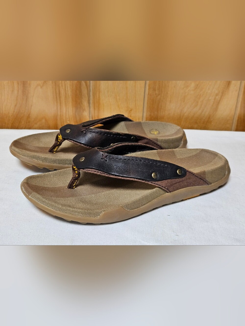 Dr. Martens Mens Thong Sandals Size 9 Mens - Size 10 L Slides Flip Flops 8C33